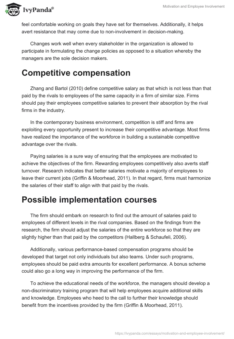 Motivation and Employee Involvement. Page 3