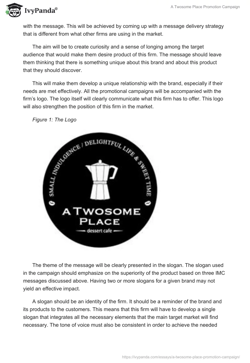 A Twosome Place Promotion Campaign. Page 5