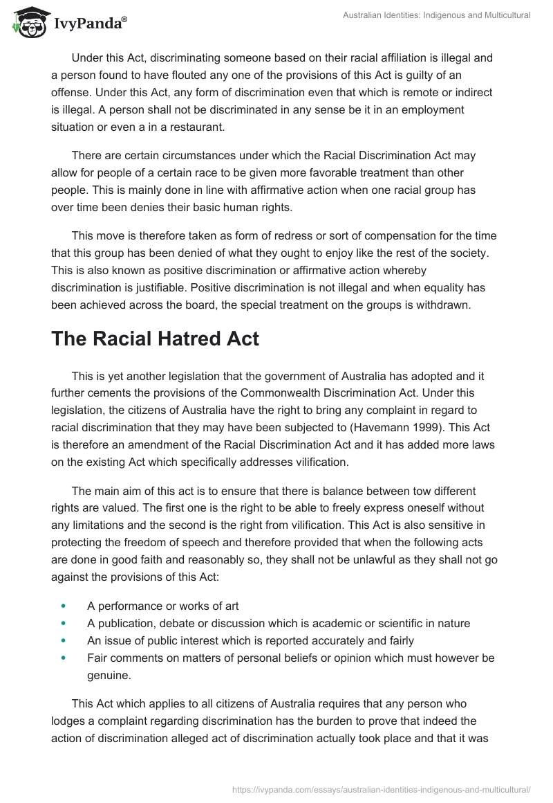 Australian Identities: Indigenous and Multicultural. Page 3