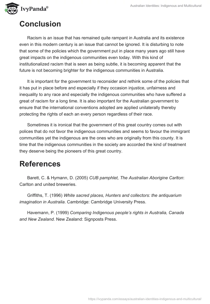Australian Identities: Indigenous and Multicultural. Page 5