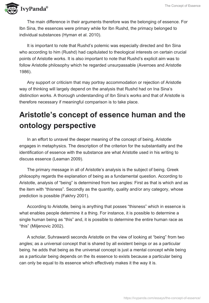 The Concept of Essence. Page 3