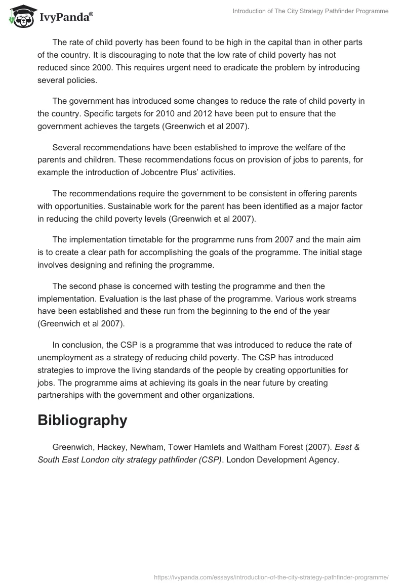 Introduction of The City Strategy Pathfinder Programme. Page 2
