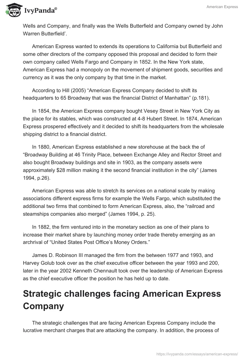 American Express. Page 2