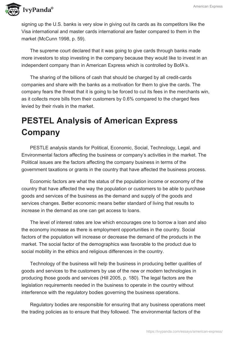 American Express. Page 3