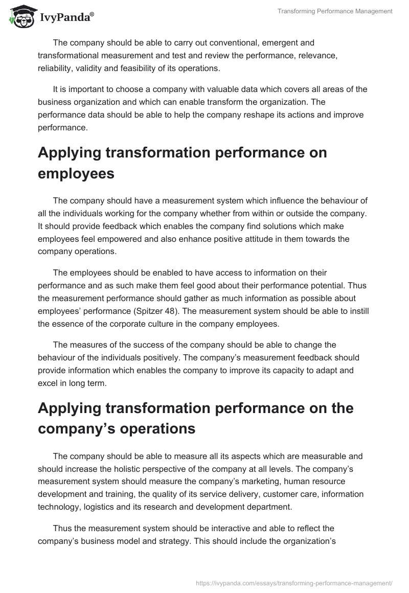 Transforming Performance Management. Page 3