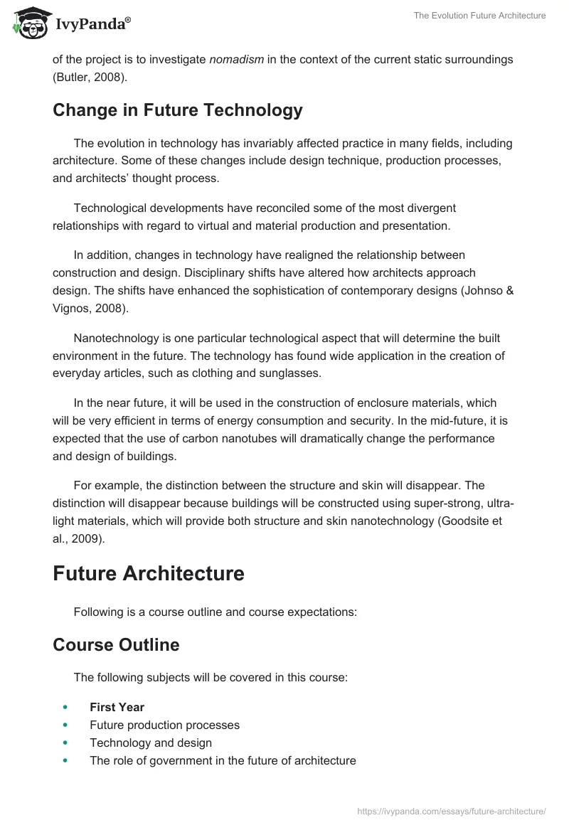 The Evolution Future Architecture. Page 4