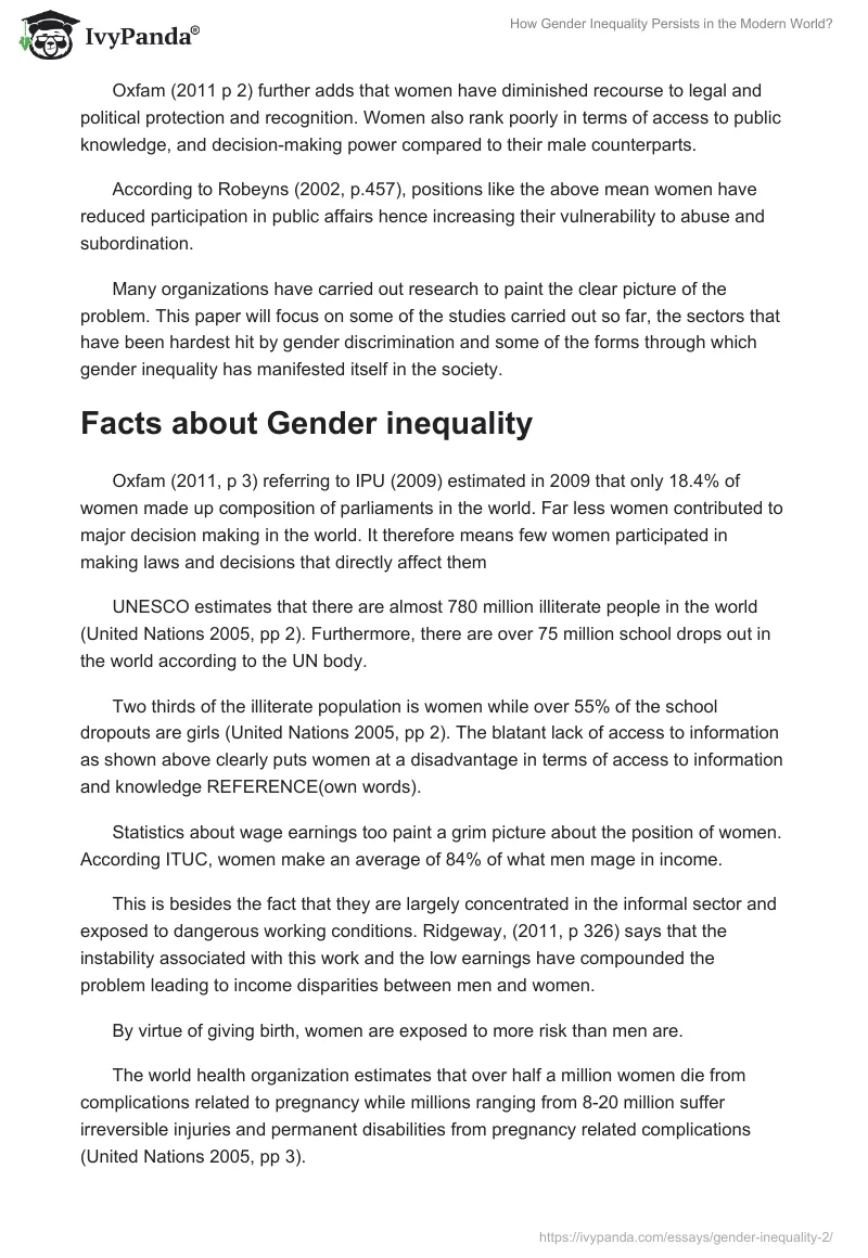 How Gender Inequality Persists in the Modern World?. Page 3