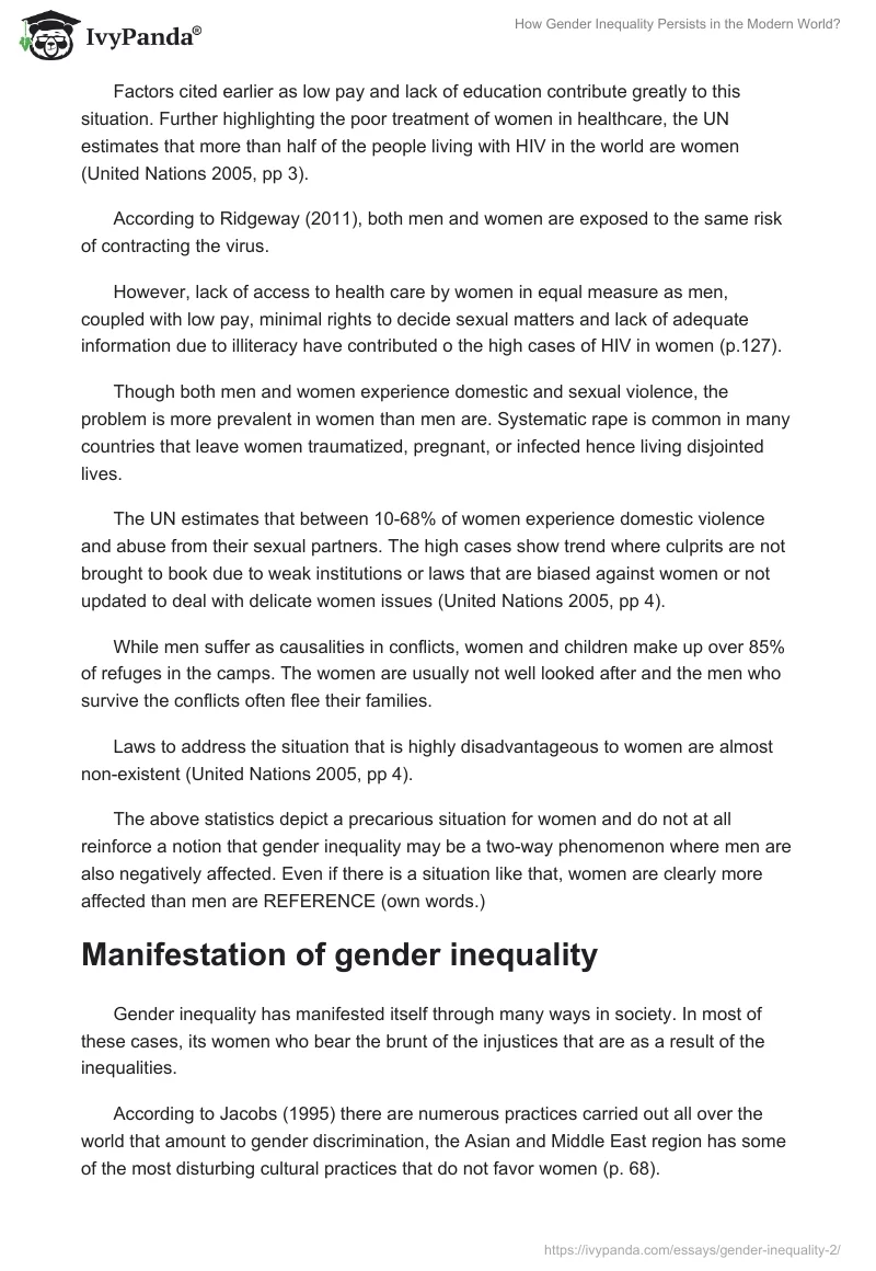 How Gender Inequality Persists in the Modern World?. Page 4
