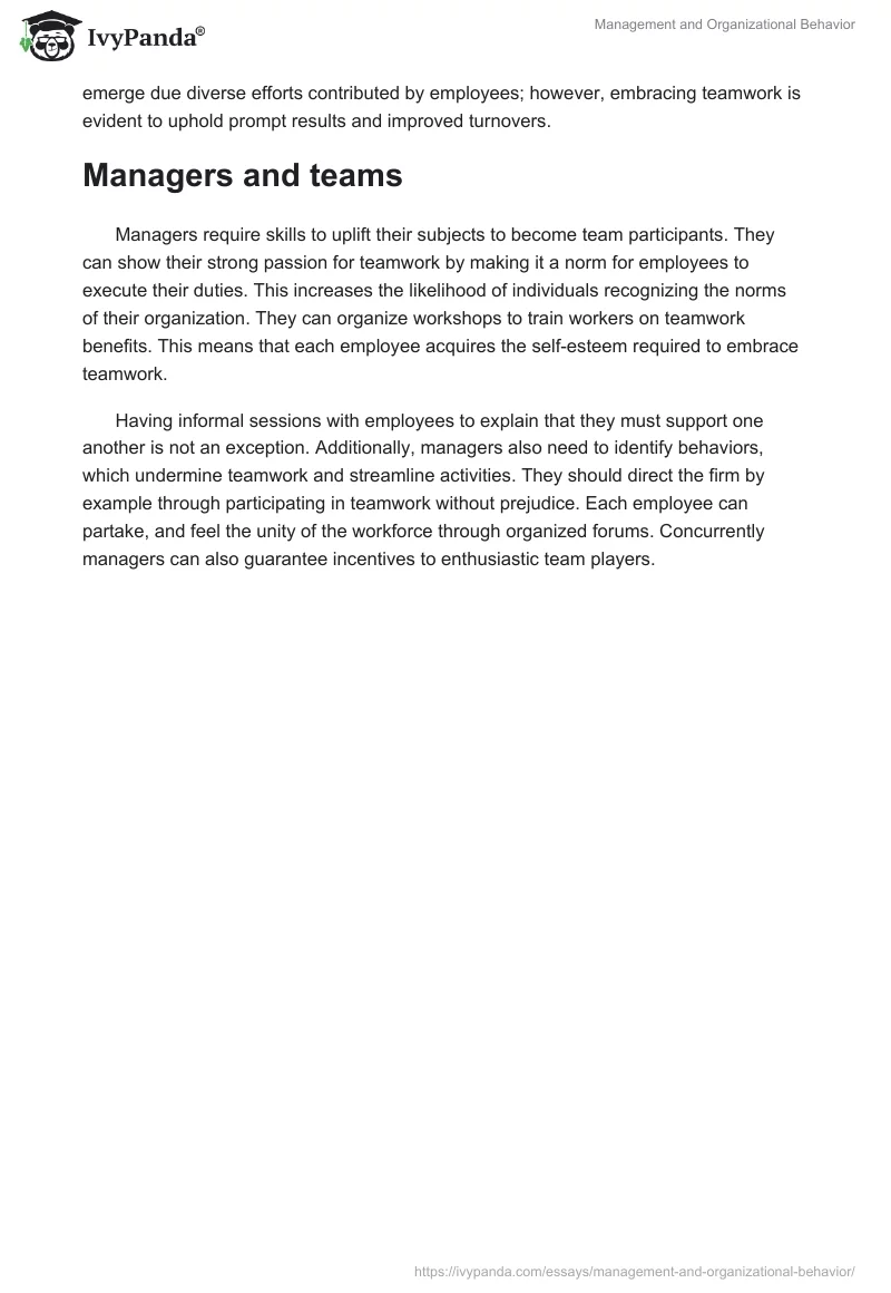 Management and Organizational Behavior. Page 4