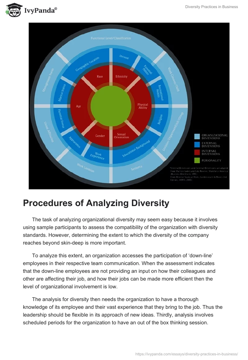 Diversity Practices in Business. Page 3