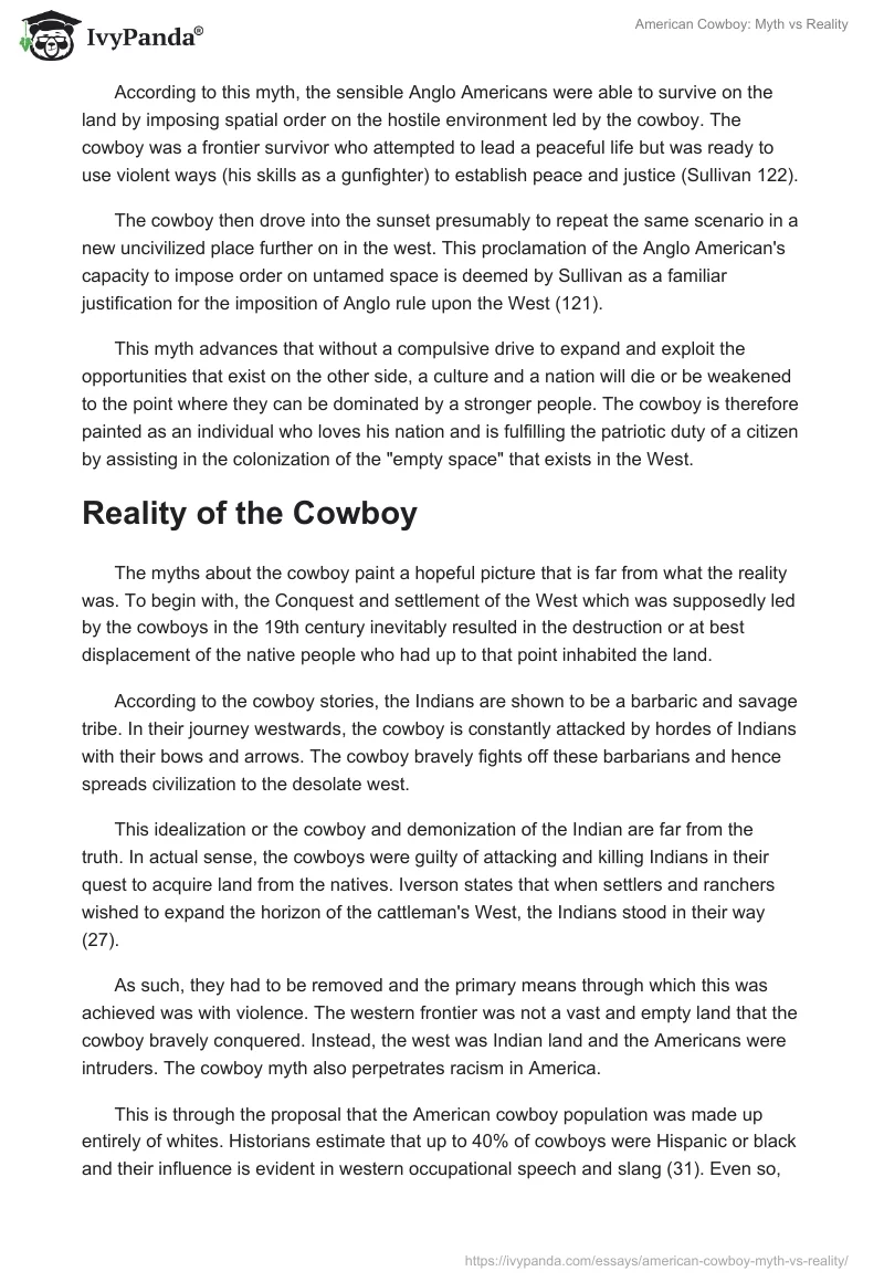 American Cowboy: Myth vs Reality. Page 5