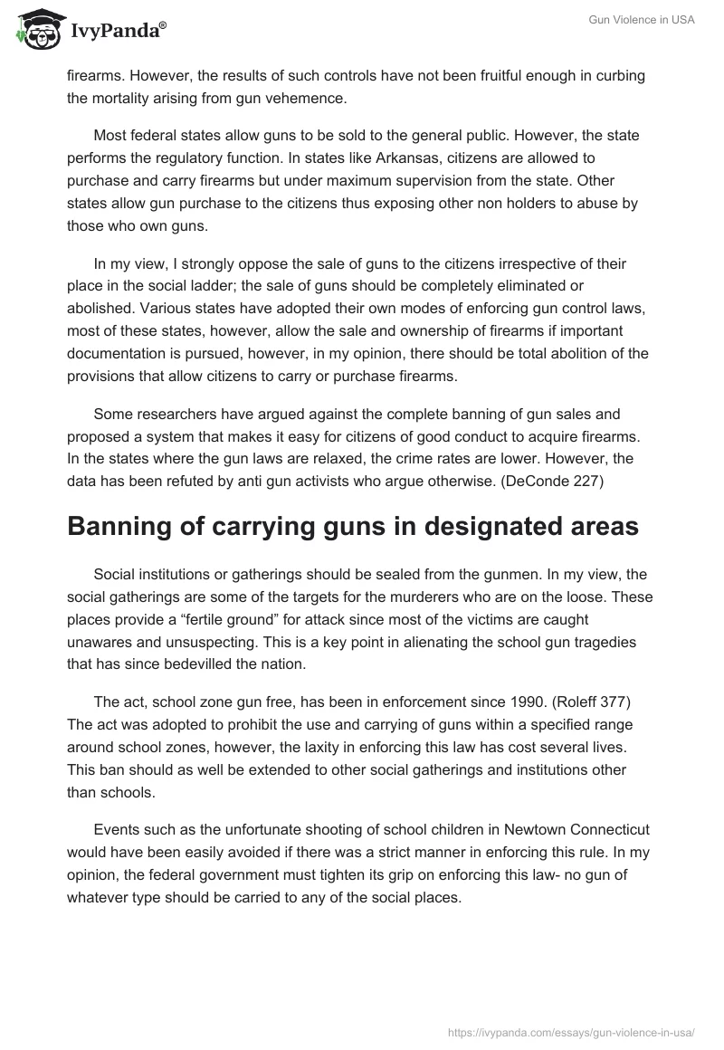 Gun Violence in USA. Page 2