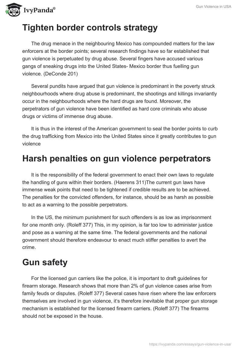 Gun Violence in USA. Page 3