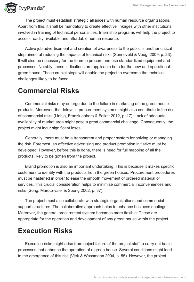 Agricultural Greenhouses: Risk Assessment and Management. Page 2