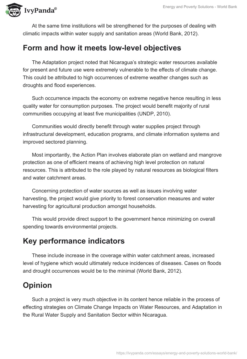 Energy and Poverty Solutions - World Bank. Page 4