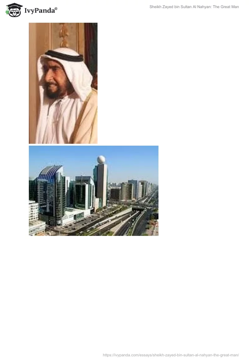 Sheikh Zayed bin Sultan Al Nahyan: The Great Man. Page 5