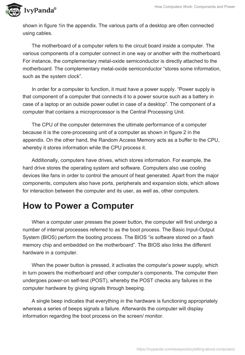 How Computers Work: Components and Power. Page 2