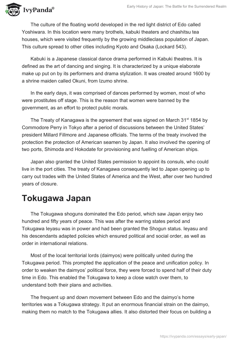 Early History of Japan: The Battle for the Surrendered Realm. Page 2