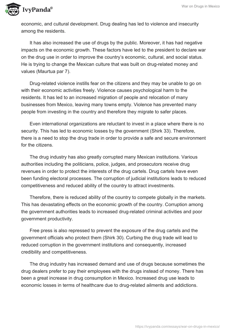 War on Drugs in Mexico. Page 2
