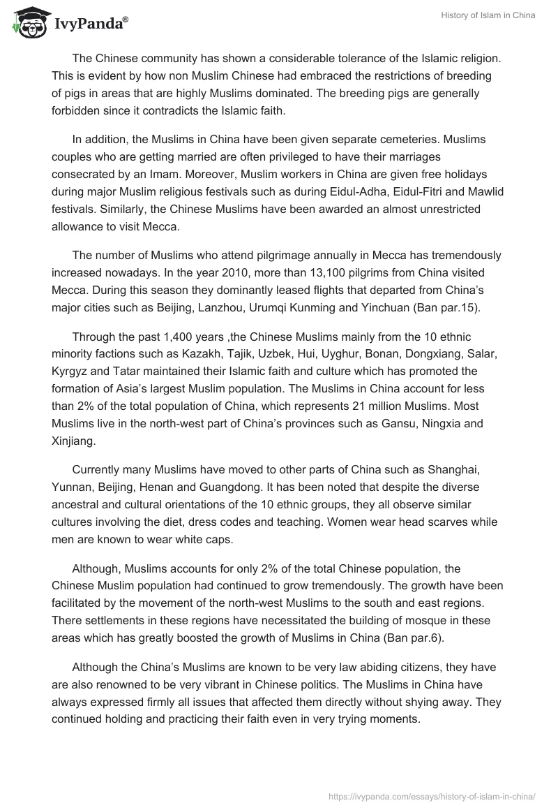 History of Islam in China. Page 4