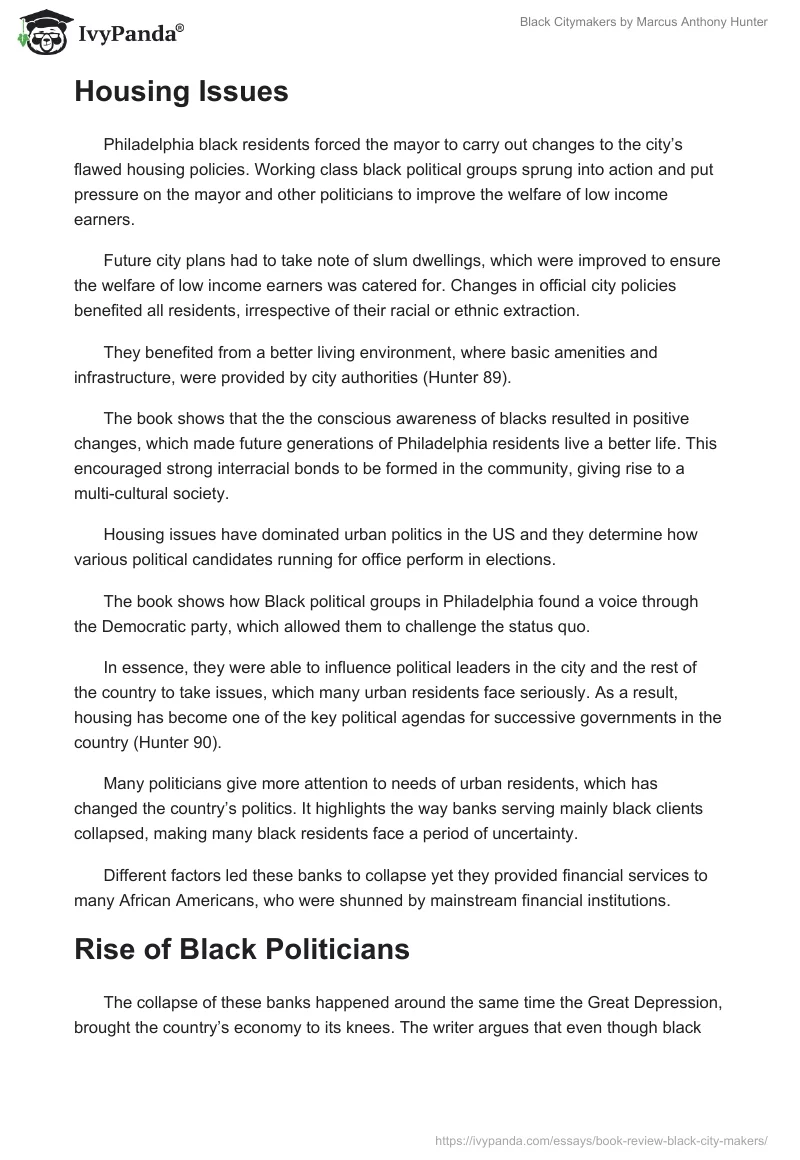 "Black Citymakers" by Marcus Anthony Hunter. Page 3