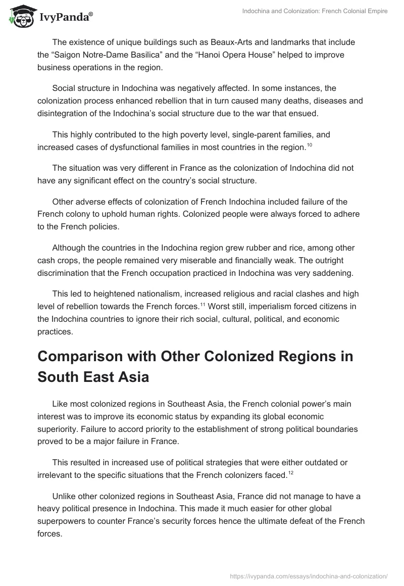 Indochina and Colonization: French Colonial Empire. Page 5