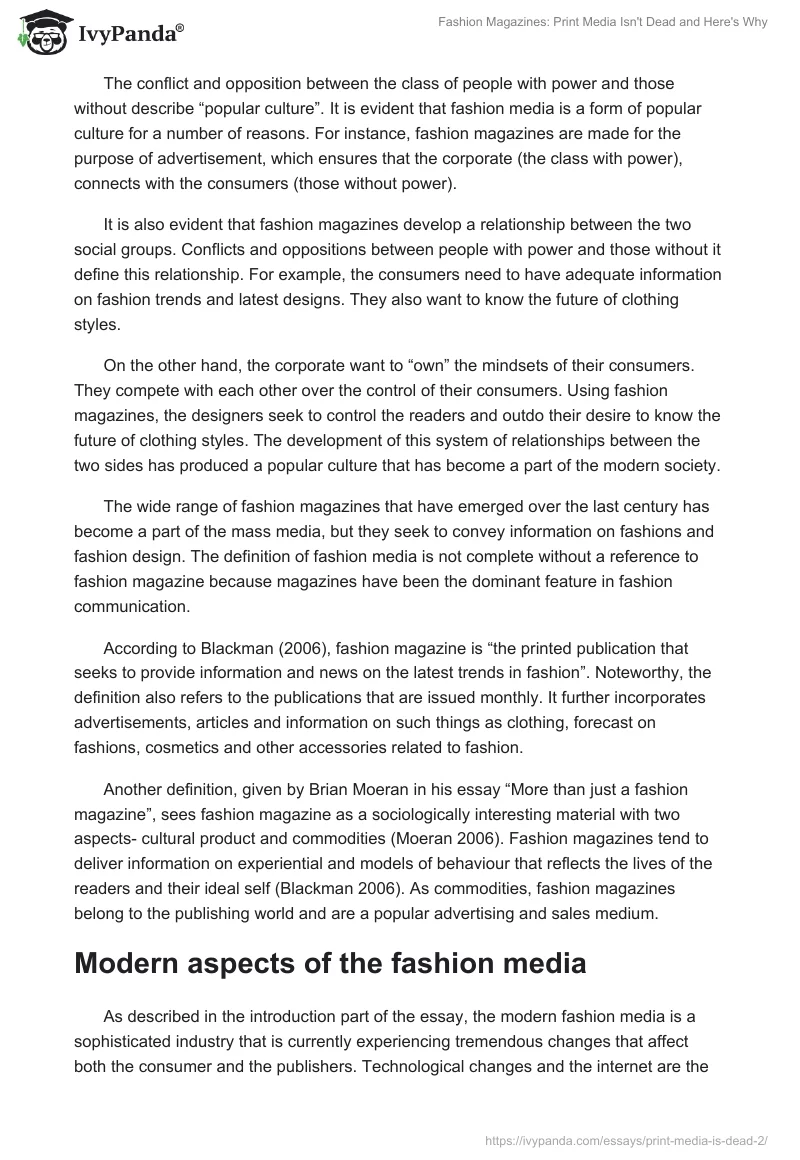 Fashion Magazines: Print Media Isn't Dead and Here's Why. Page 4