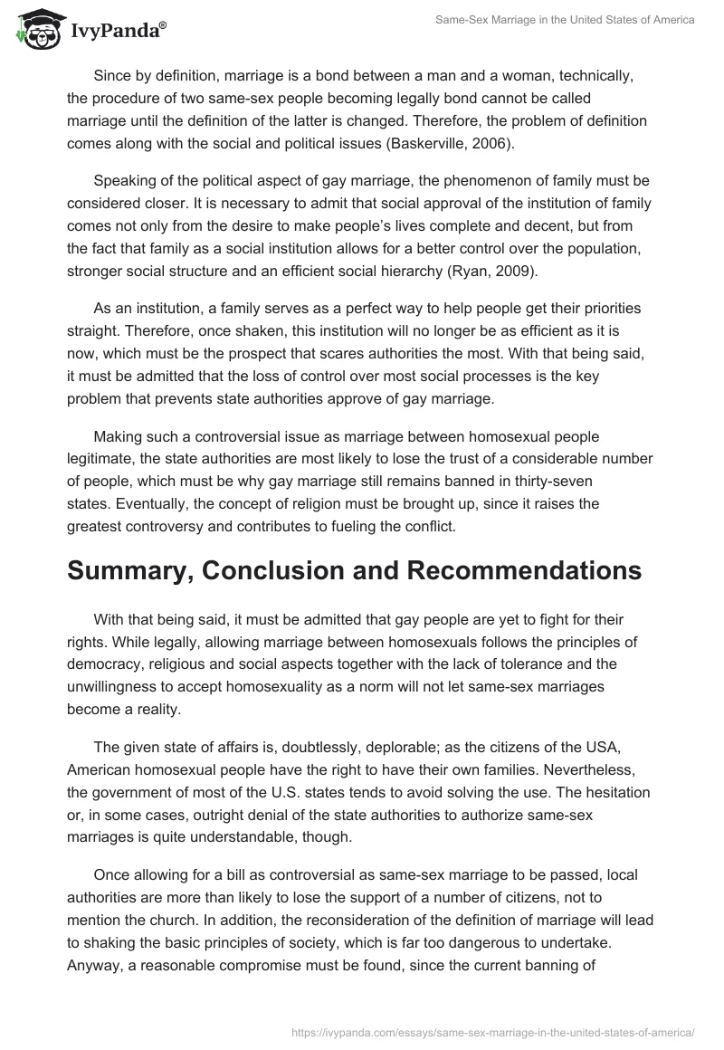 Same-Sex Marriage in the United States of America. Page 4