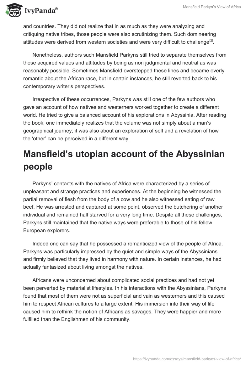 Mansfield Parkyn’s View of Africa. Page 2
