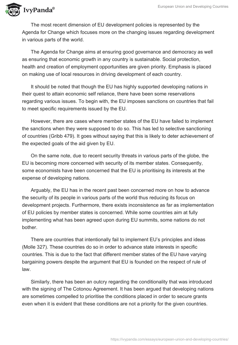 European Union and Developing Countries. Page 4