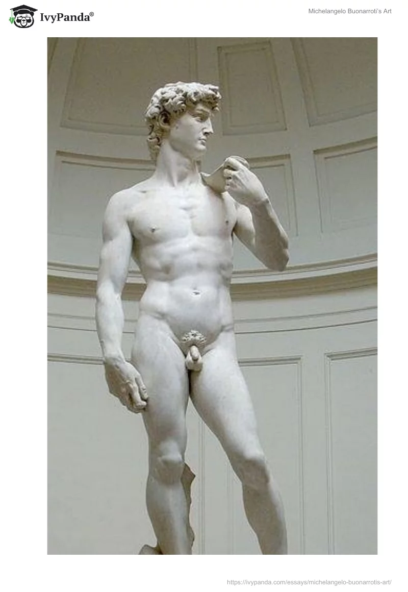 Michelangelo Buonarroti’s Art. Page 2
