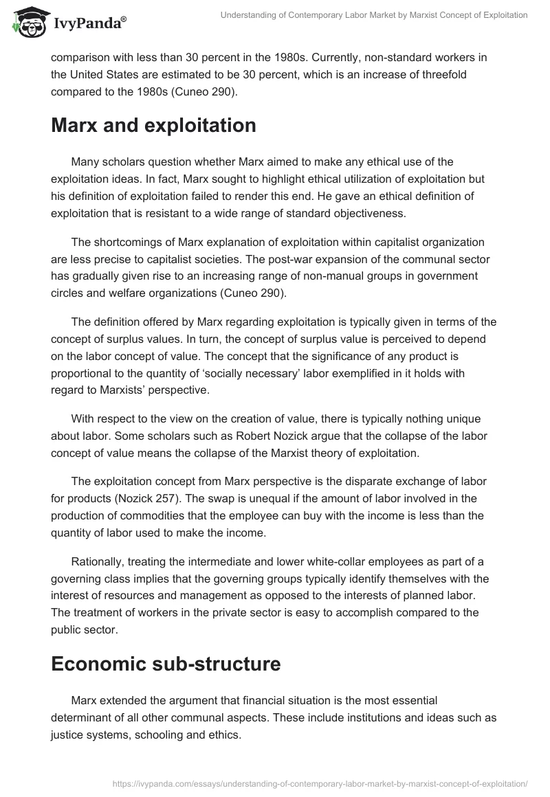 Understanding of Contemporary Labor Market by Marxist Concept of Exploitation. Page 3