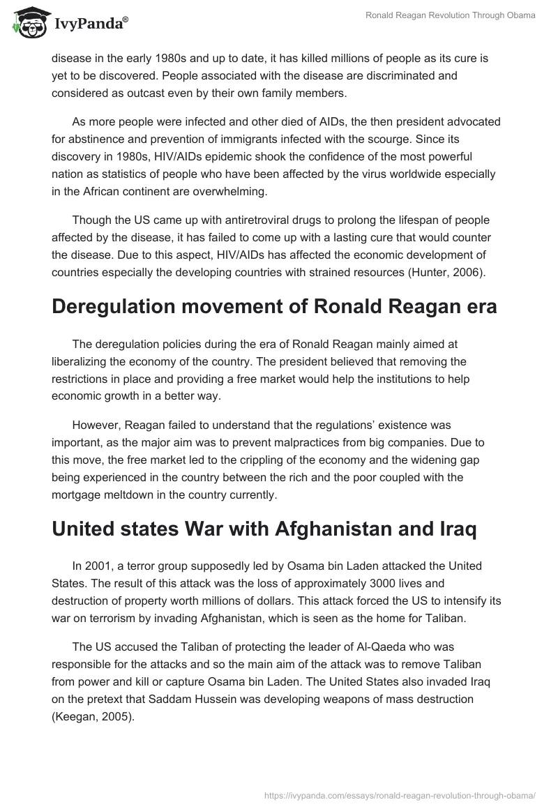 Ronald Reagan Revolution Through Obama. Page 3