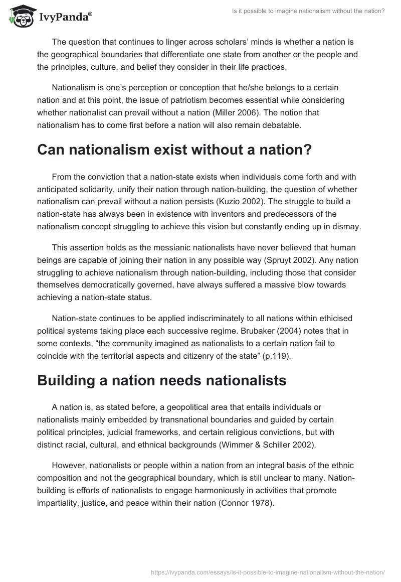 Is It Possible to Imagine Nationalism Without the Nation?. Page 4