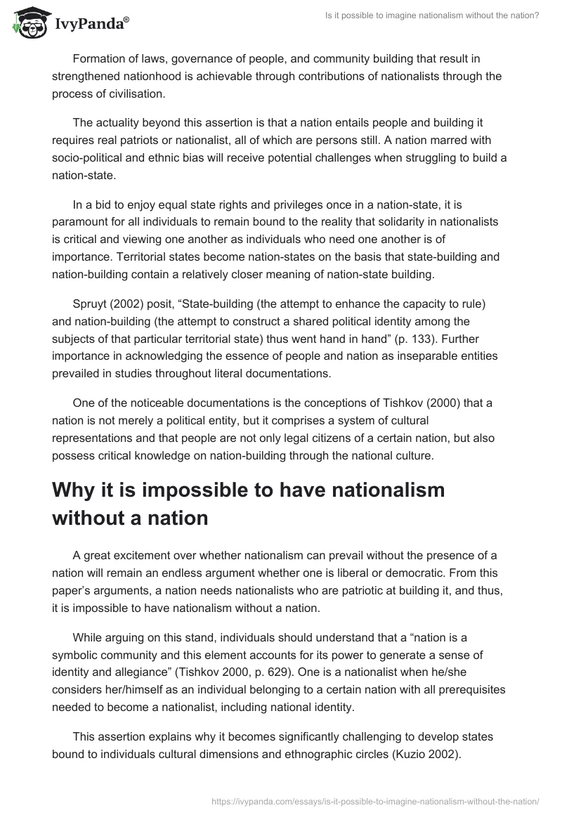 Is It Possible to Imagine Nationalism Without the Nation?. Page 5