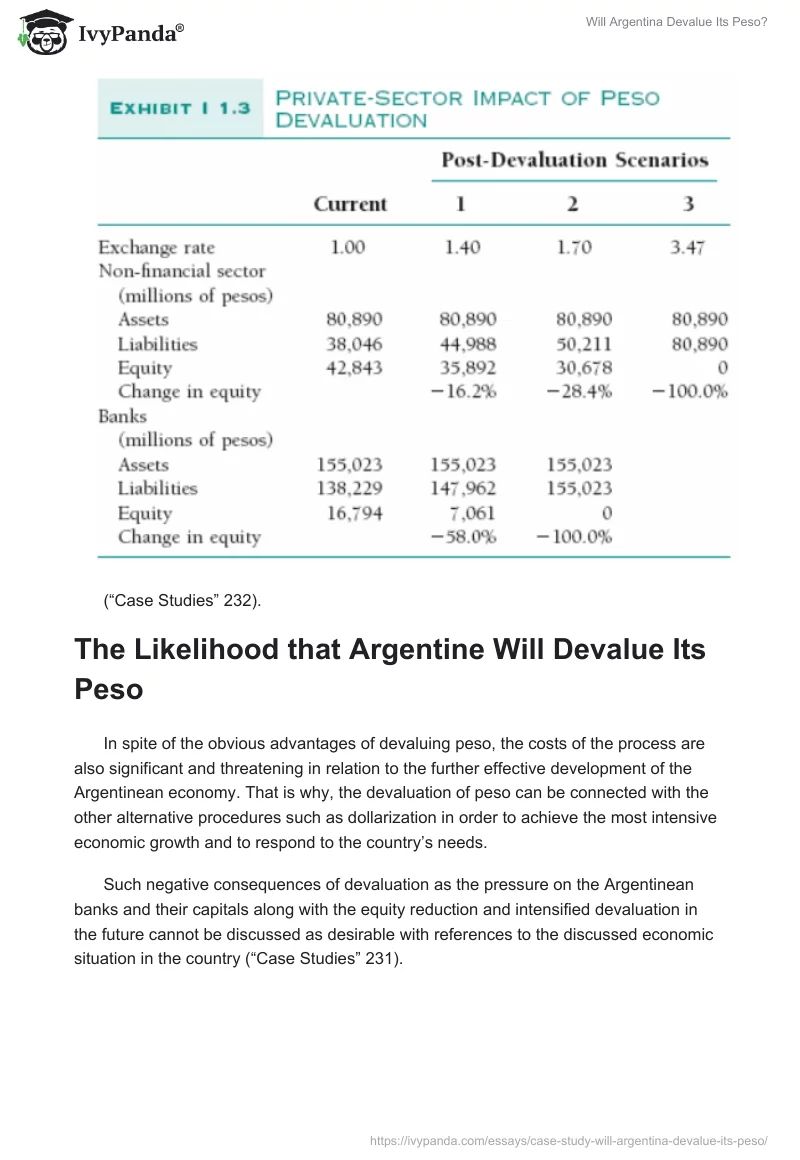 Will Argentina Devalue Its Peso?. Page 3