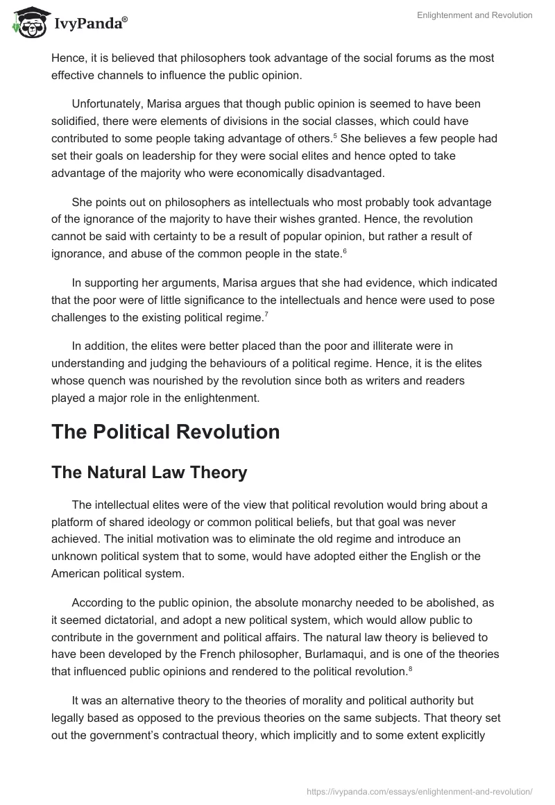 Enlightenment and Revolution. Page 3