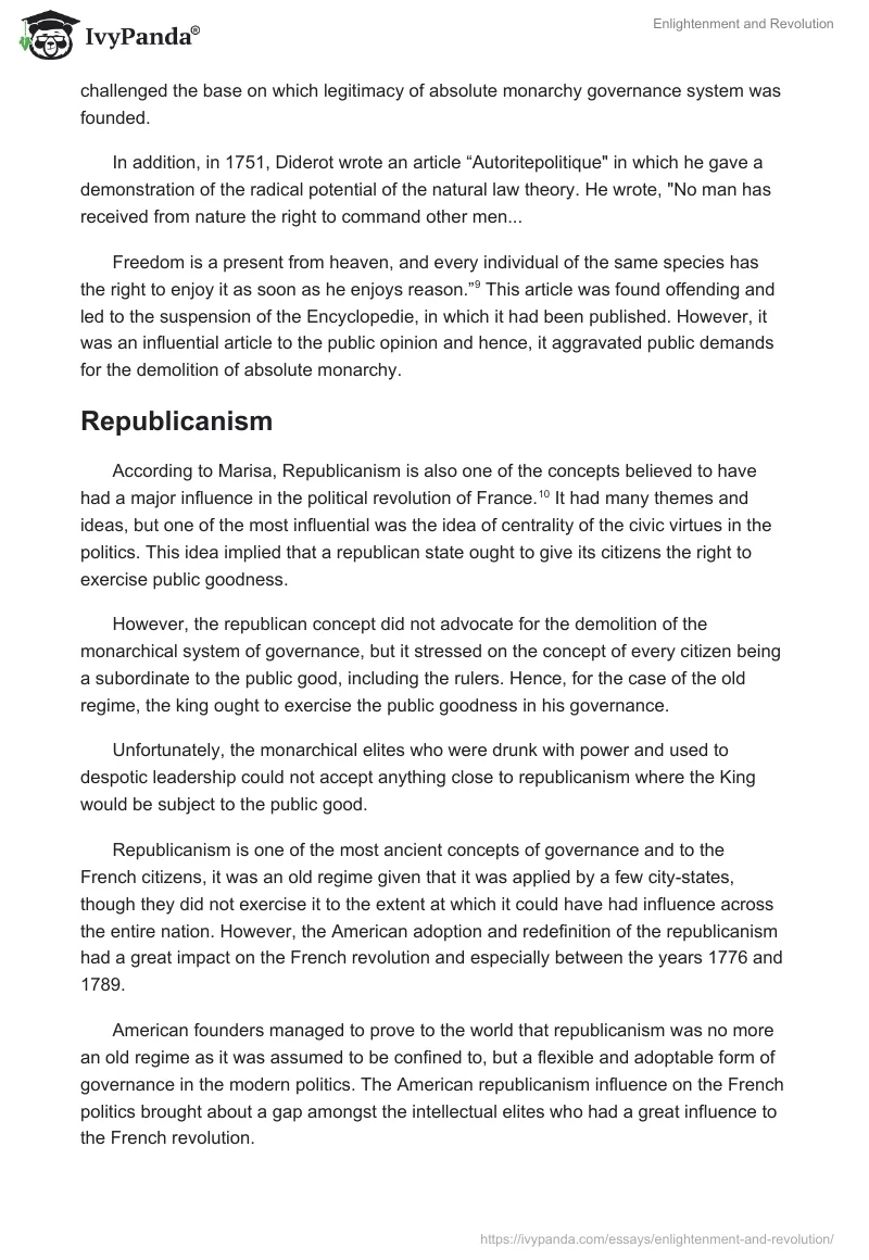 Enlightenment and Revolution. Page 4