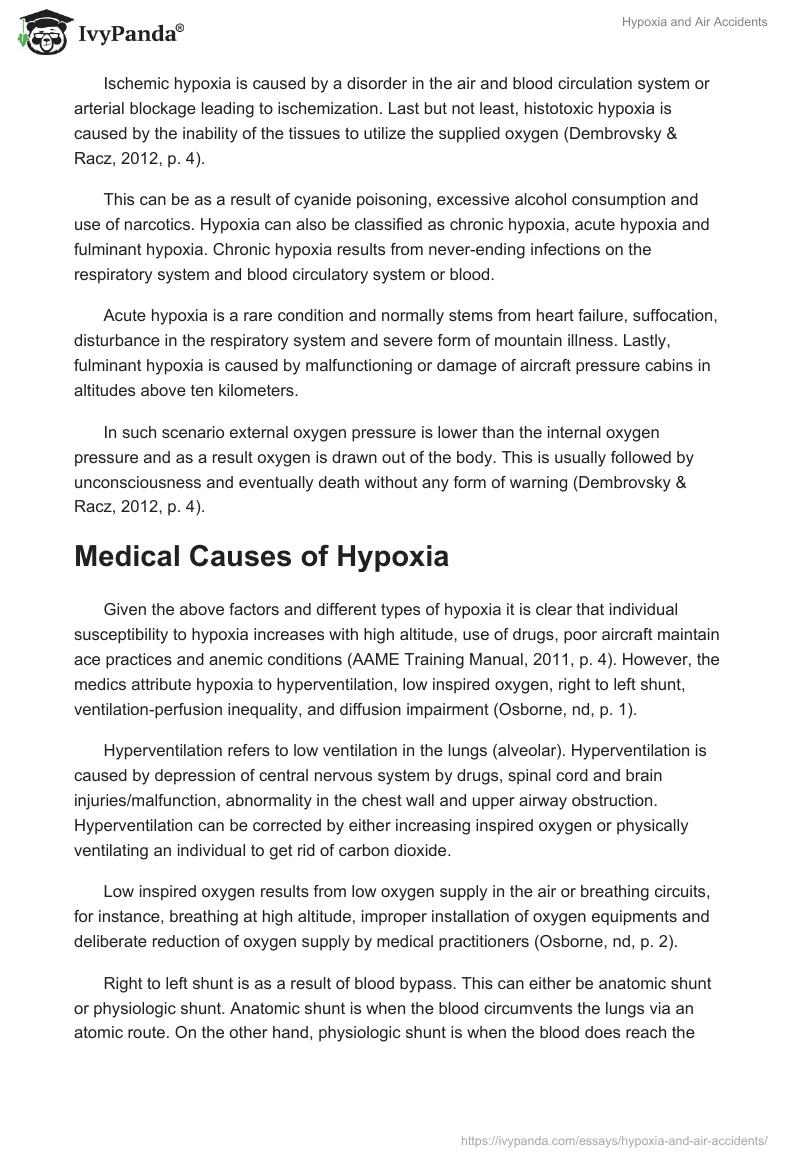 Hypoxia and Air Accidents. Page 2