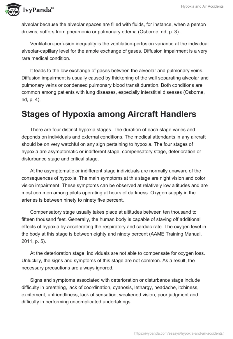 Hypoxia and Air Accidents. Page 3