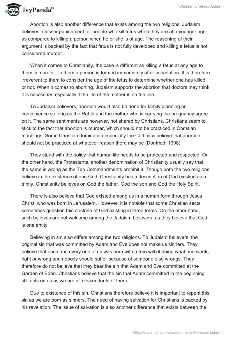 Christianity Versus Judaism. Page 4