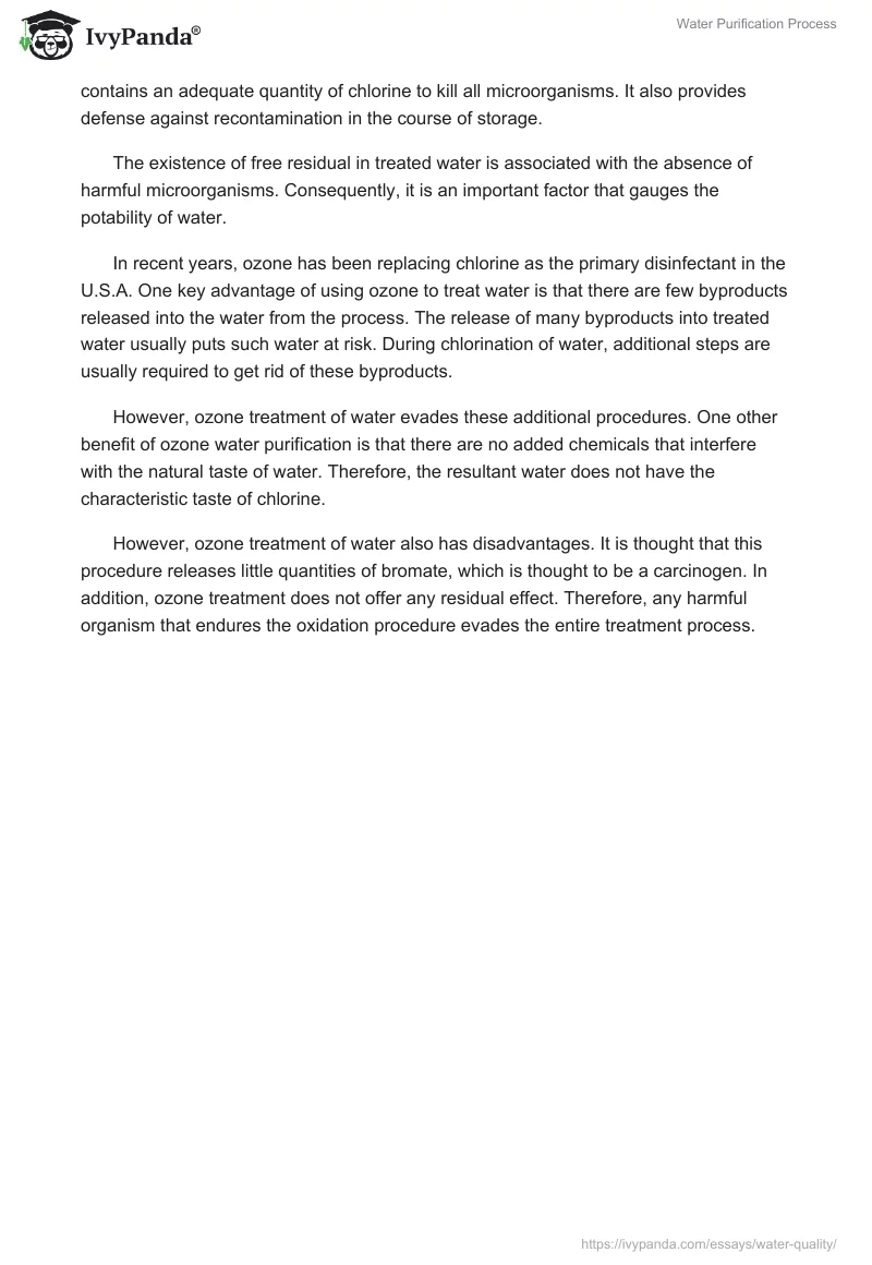 Water Purification Process. Page 2