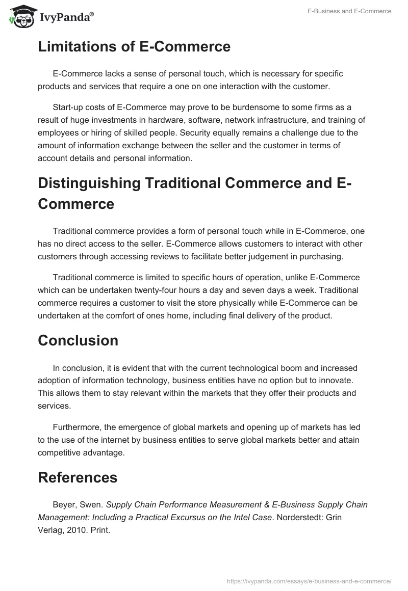 E-Business and E-Commerce. Page 4