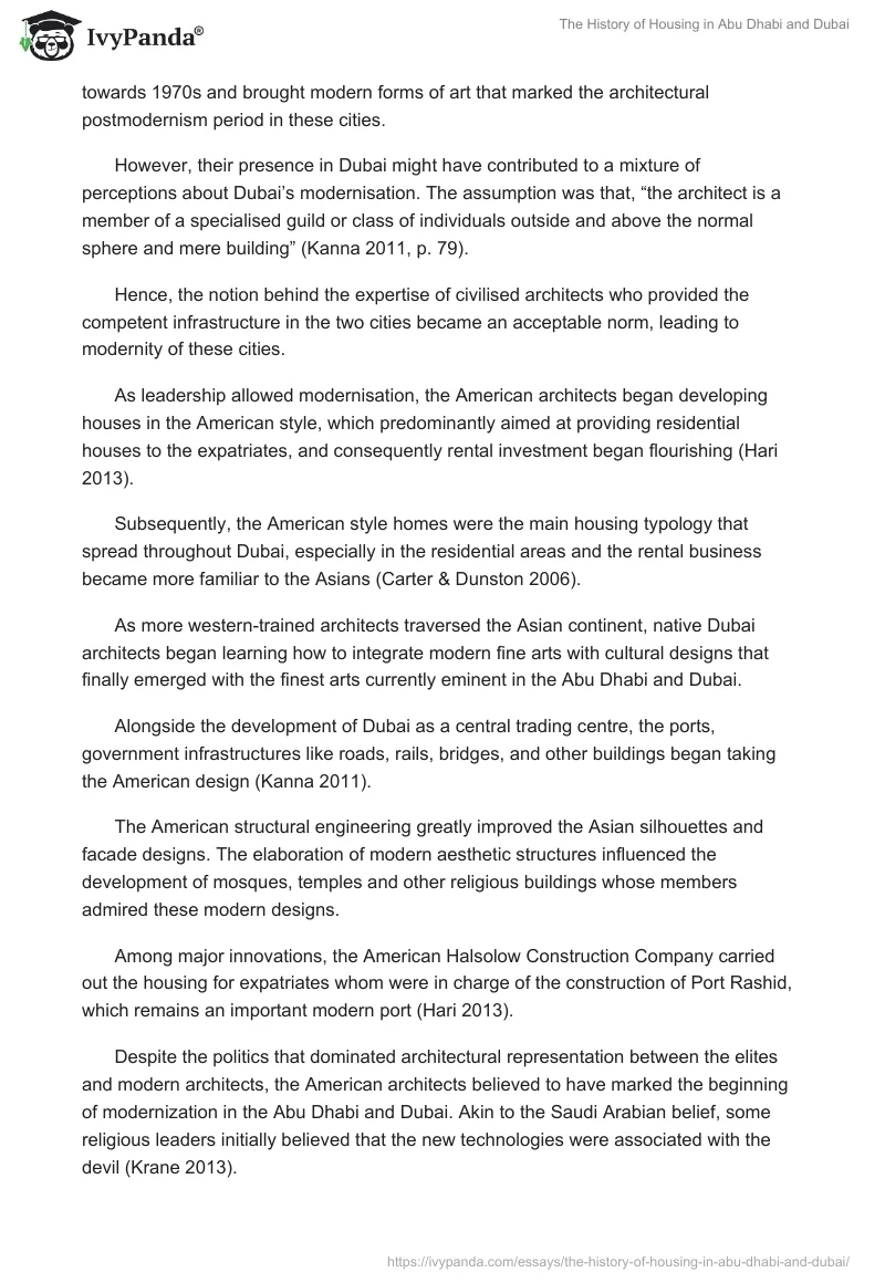 The History of Housing in Abu Dhabi and Dubai. Page 4