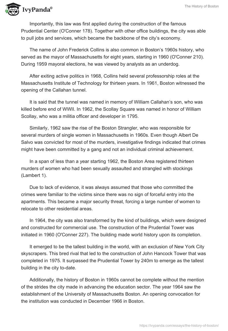 The History of Boston. Page 3