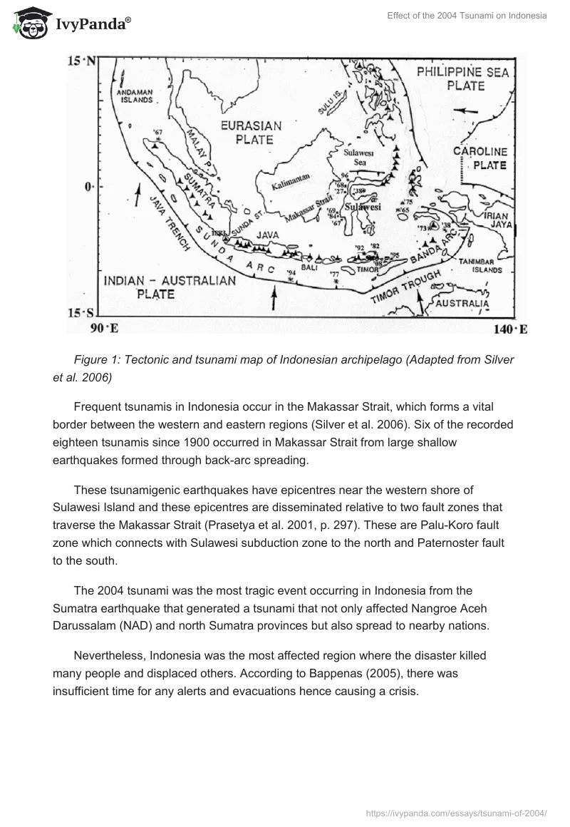 Effect of the 2004 Tsunami on Indonesia. Page 3