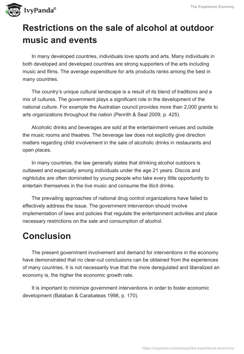 The Experience Economy. Page 2