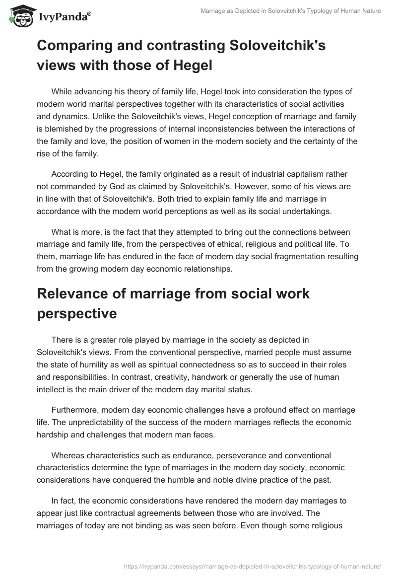 Marriage as Depicted in Soloveitchik's Typology of Human Nature. Page 5