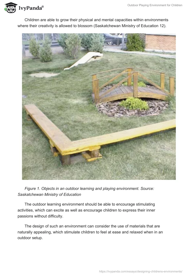 Outdoor Playing Environment for Children. Page 2