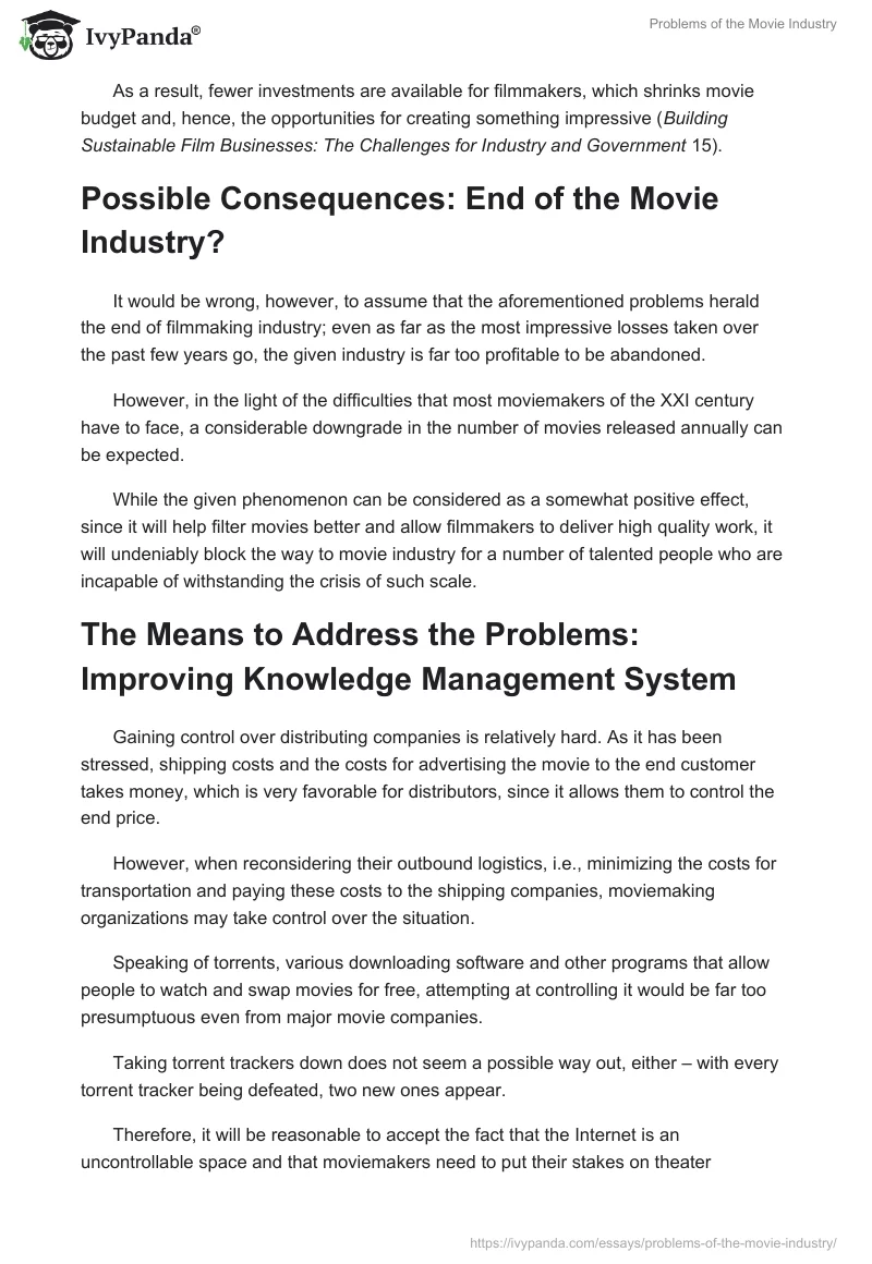Problems of the Movie Industry. Page 3